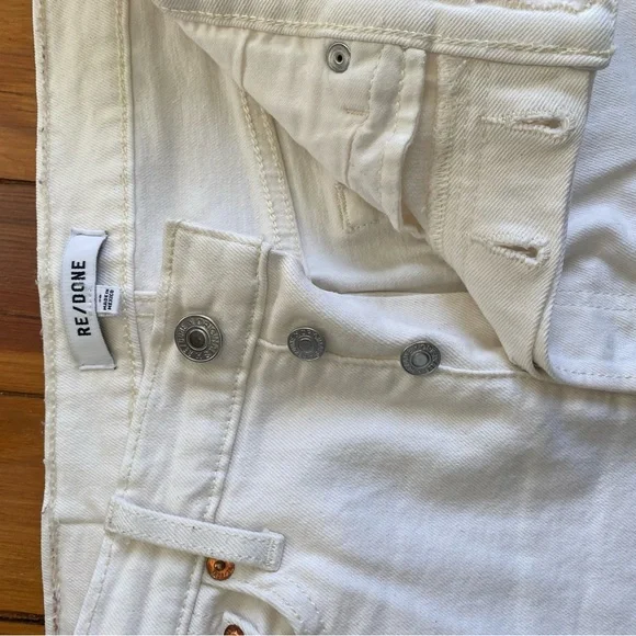 Re/Done High Rise Stove Pipe Jean